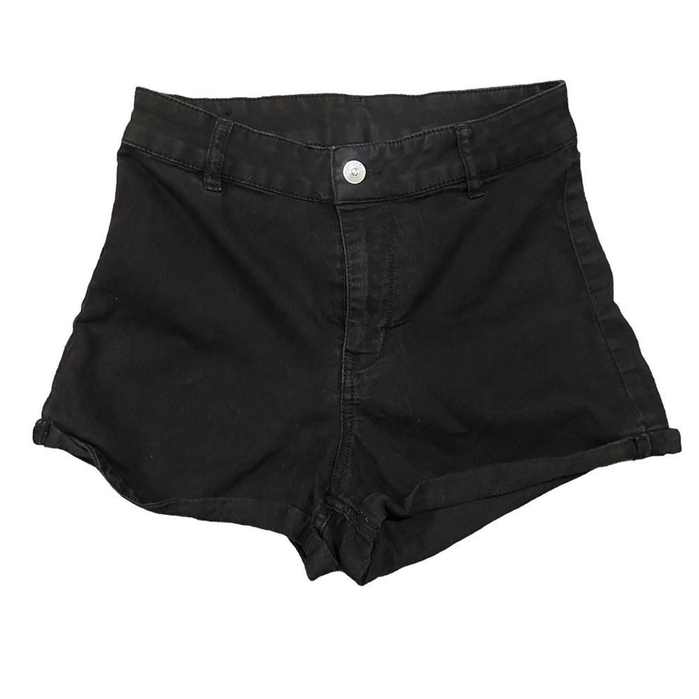 Divided by H&M High-Waisted Black Shorts Size 8
